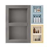 Shower Niche Tile Ready, 12x20", Waterproof Reces