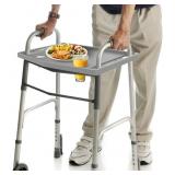 Walker Try Table With 2 Cup Holders- Grey, Univers