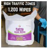 4 Pack 120 Tazza Antiseptic Hand Sanitizing Wipes
