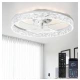Depuley Ceiling Fan With Lights & Remote - 20", W