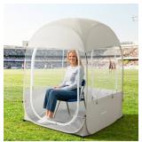 Raynesys Sport Tent - Clear/Beige, Pop Up, Waterpr