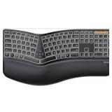 ProtoArc Backlit Bluetooth Ergonomic Keyboard- Ful