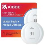 2 Count Kidde Lot, Kidde WIFI Water Leak Detector