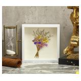 Tuanse 4 Count White Shadow Boxes Picture Frames,