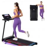 Walking Pad with Handle Bar, 3.0 HP with Incline,