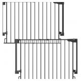 CUMBOR, 2 Pack Baby / Pet Gates For Stairs, Entryw