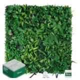 4 Count Artificial Grass Wall Panels, Approx 20"