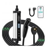 Portable EV Charger and Carrying Bag - Wall Unit,