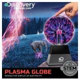 Discovery Plasma Globe Lamp - Black