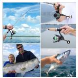 Reel and Fishing Rod Combo, P-Cork Rod Handle, Lig
