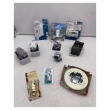 11 Pcs. Random Electrical Lot - (2) Digital Timers
