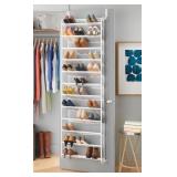 Whitmor 36 Pair Over the Door Shoe Organizer, Heav