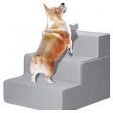 Pet Foam Ladder / Steps, Adjustable From 3 To 5 St