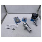 5 Ct. Chrome/Nickel Finish Bathtub Fixture Misc. L