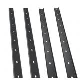4 Pcs C-Channel Steel Support With Bolts, 36" Lon