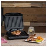 George Foreman 4 Serving Removable Plate Electric