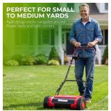 Walensee 16" Cordless Electric Push Mower -