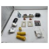 12 Count Misc Electrical Lot, (1) Newhouse Hardwar