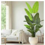 Bird Of Paradise Artificial Plant, 7 FT Tall, Faux
