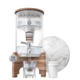 Invigorated Water pH Recharge Glass Alkaline Water