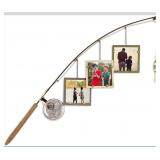 Fishing Pole Triple Photo Frame - 4x4 Frames
