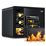ADIMO Safe Box, Fireproof, Waterproof, Alloy Steel