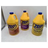 3 Ct. 1 Gallon Zep Lot - (1) Wet Look Floor Polish