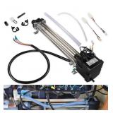 Double Barrel Low Flow Titanium Heater With Sensor