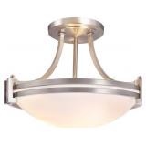 Bektas Semi Flush Mount Ceiling Light Fixture, 16"