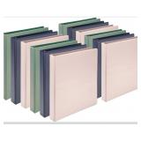 12 Ct. 1" Easy View Binders - (4) Sage Green (4)