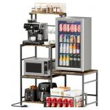 HYPIGO Mini Fridge Stand with Storage