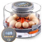 Chicken Egg Incubator 12-40 Eggs with Display