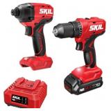 SKIL PWRCORE 20V Drill/Impact Kit w/ 2.0Ah