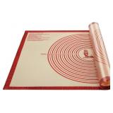 Non-slip Silicone Pastry Mat 36x24in (Red)