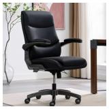 La-Z-Boy High-Back Swivel Office Chair, Black