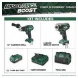 Masterforce BOOST 20V Brushless Hammer Drill