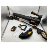 Yardworks string trimmer & blower combo kit