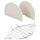 Primo Oval XL Heat Deflectors Ceramic