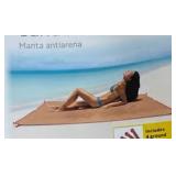 Crane Sand Free Orange Beach Blanket