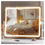 Hasipu Vanity Mirror with Lights, 24x20 LED