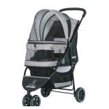 ROODO Escort 3-Wheel Pet Stroller Grey
