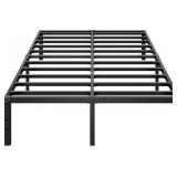 HLIPHA Metal Platform Bed, 14" Tall, Full