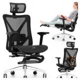 GABRYLLY Ergonomic Office Chair with Footrest