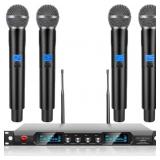 innopow 4-Channel Wireless Mic System, 4 mics