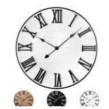 Large Wall Clock 24" Round   Silent Clock