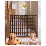 InnoTruth Baby Gate, 30" Tall, Black