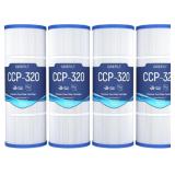 4-Pack CCP320 Pool Filter Cartridges