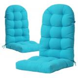 YEFU Adirondack Chair Cushions, Aruba Blue