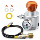 Soda CO2 Adapter with Gauge for Gaia 60L Tank