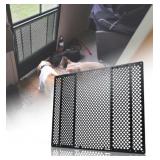 RV Screen Door Protector for Dogs, Black